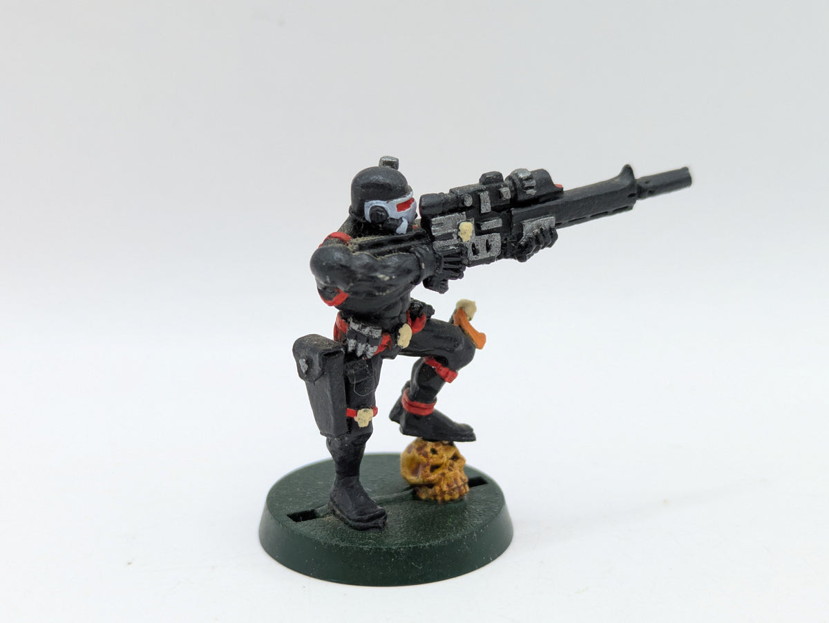 Vindicare Sniper Assassin – Warhammer 40K – Officio Assassinorum – Miniature Métal Games Workshop (OOP, Démontée, Non Peinte)