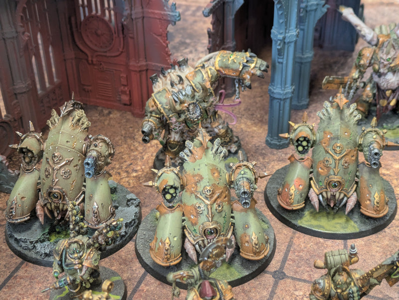 Warhammer 40k: HUGE Death Guard Army - Well Painted (CAB001)