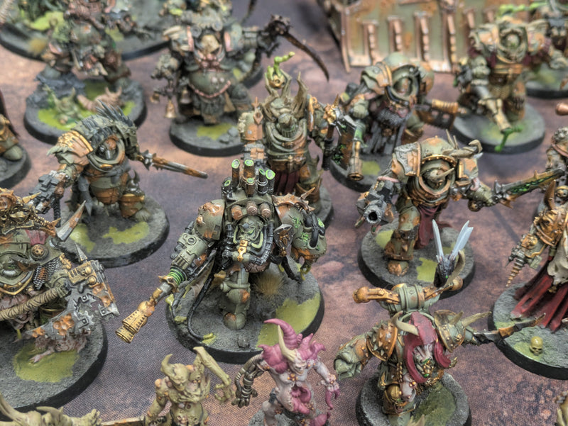 Warhammer 40k: HUGE Death Guard Army - Well Painted (CAB001)
