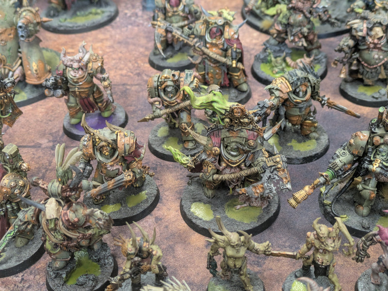 Warhammer 40k: HUGE Death Guard Army - Well Painted (CAB001)