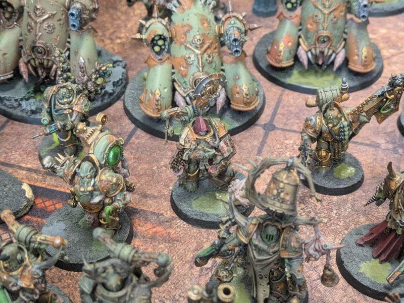 Warhammer 40k: HUGE Death Guard Army - Well Painted (CAB001)