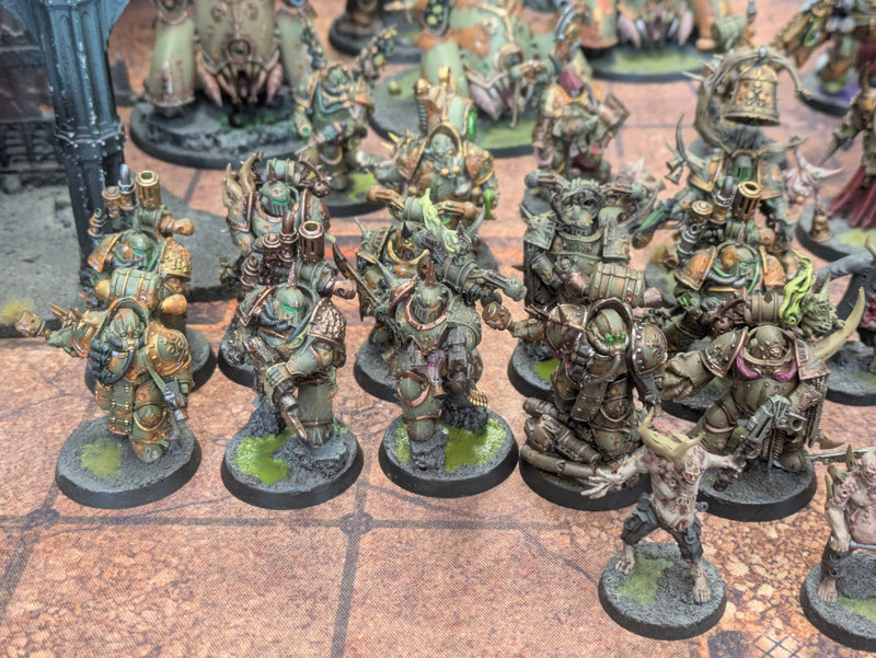 Warhammer 40k: HUGE Death Guard Army - Well Painted (CAB001)