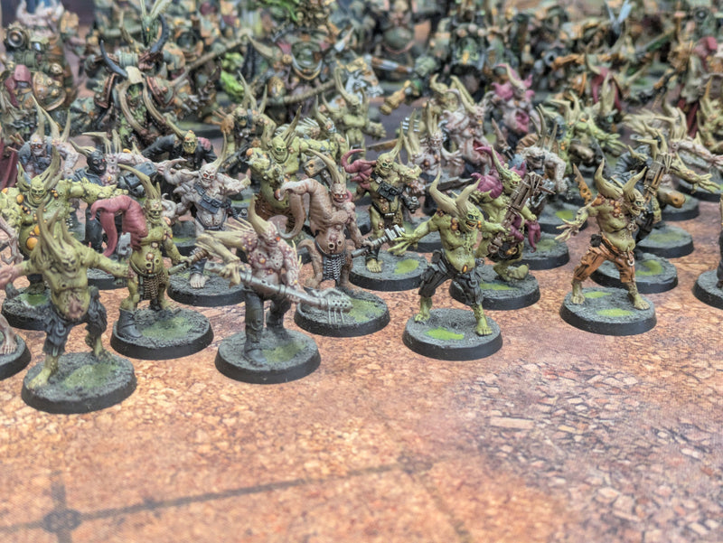 Warhammer 40k: HUGE Death Guard Army - Well Painted (CAB001)