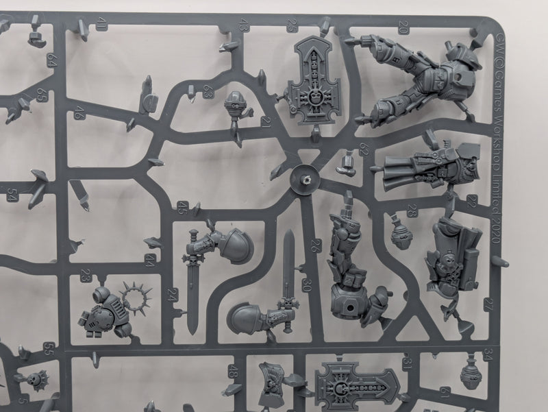 Warhammer 40k: Space Marines Indomitus Chaplain, Ancient and Bladeguard (SPRUE0119)