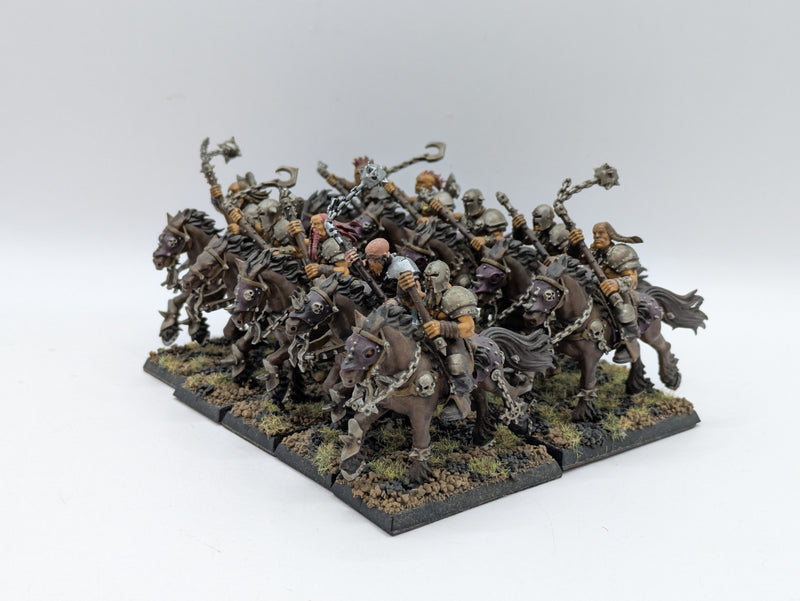 Warhammer The Old World: Warriors of Chaos Marauder Horsemen - Painted (AX094)