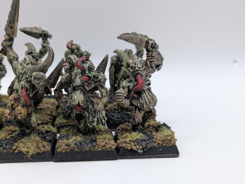 Warhammer The Old World: Chaos Daemons Metal Plaguebearers - Well Painted (AC179)
