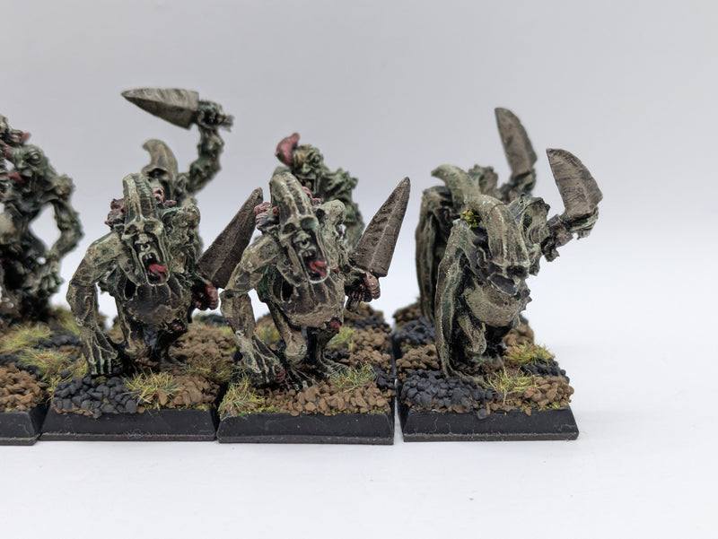 Warhammer The Old World: Chaos Daemons Metal Plaguebearers - Well Painted (AC179)