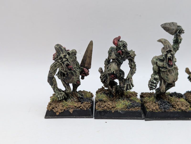 Warhammer The Old World: Chaos Daemons Metal Plaguebearers - Well Painted (AC179)