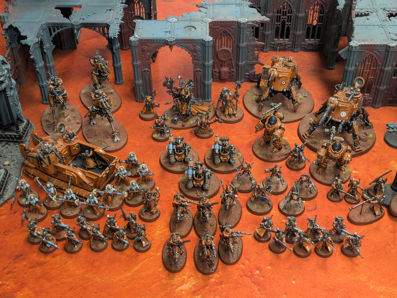 Warhammer 40k: Adeptus Mechanicus Army - Pro Painted (CAB002)