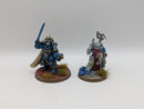 Warhammer 40k: Space Marines Gravis Captain and Apothecary (AC113)