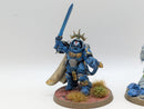 Warhammer 40k: Space Marines Gravis Captain and Apothecary (AC113)