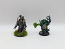Warhammer 40k: Death Guard Nauseous Rotbone and Malignant Plaguecaster (AZ207)
