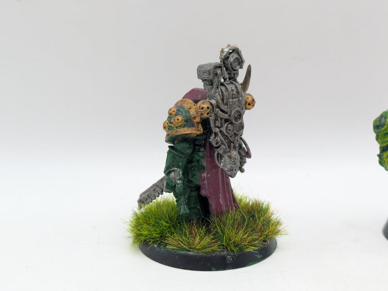 Warhammer 40k: Death Guard Nauseous Rotbone and Malignant Plaguecaster (AZ207)