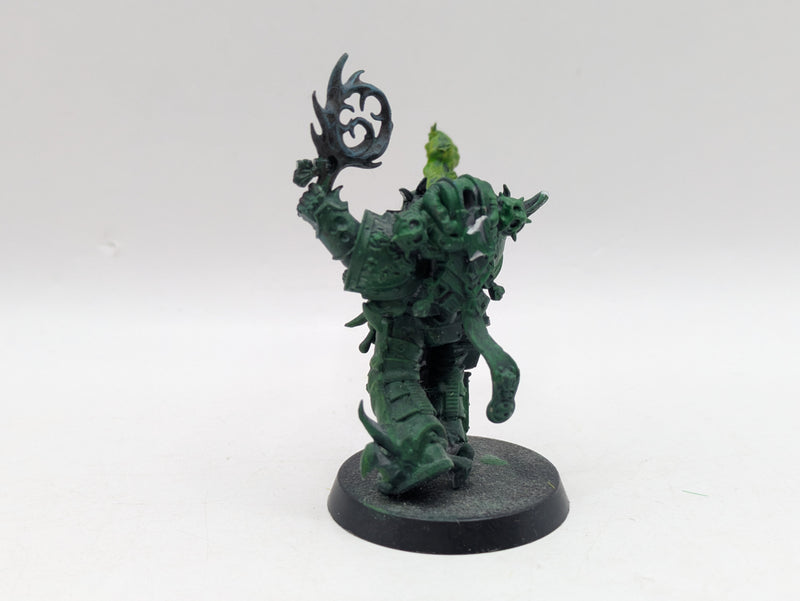 Warhammer 40k: Death Guard Nauseous Rotbone and Malignant Plaguecaster (AZ207)