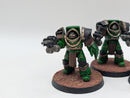 Warhammer Horus Heresy: Space Marine Salamander Cataphractii Terminators - Well Painted (AD046)