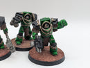 Warhammer Horus Heresy: Space Marine Salamander Cataphractii Terminators - Well Painted (AD046)