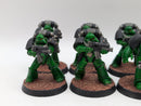 Warhammer Horus Heresy: Space Marine Salamanders MKVI Tactical Marines - Well Painted (AZ145)