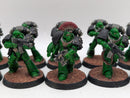 Warhammer Horus Heresy: Space Marine Salamanders MKVI Tactical Marines - Well Painted (AZ145)