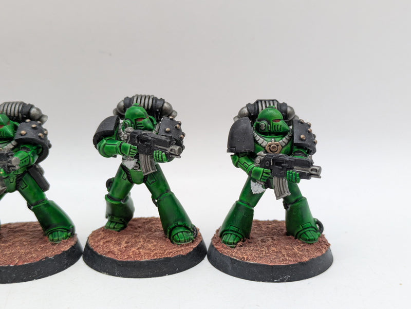Warhammer Horus Heresy: Space Marine Salamanders MKVI Tactical Marines - Well Painted (AZ145)