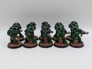 Warhammer Horus Heresy: Space Marine Salamanders MKVI Support Marines - Well Painted (AI180)
