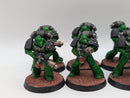 Warhammer Horus Heresy: Space Marine Salamanders MKVI Support Marines - Well Painted (AI180)