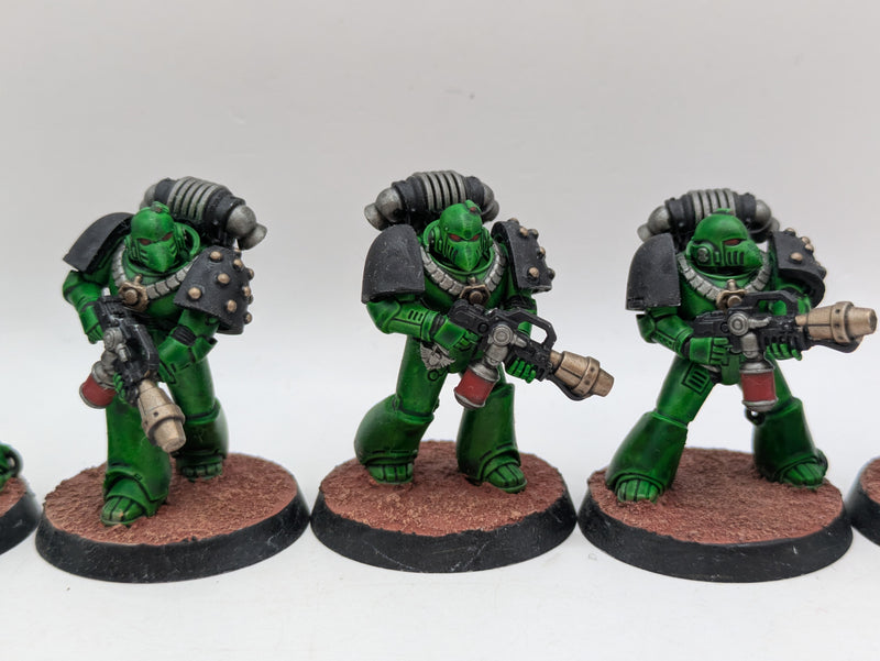 Warhammer Horus Heresy: Space Marine Salamanders MKVI Support Marines - Well Painted (AI180)