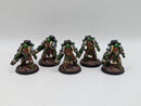 Warhammer Horus Heresy: Space Marine Salamanders Legion Pyroclasts - Pro Painted (AD129)
