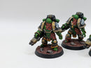 Warhammer Horus Heresy: Space Marine Salamanders Legion Pyroclasts - Pro Painted (AD129)