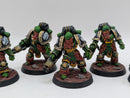 Warhammer Horus Heresy: Space Marine Salamanders Legion Pyroclasts - Pro Painted (AD129)