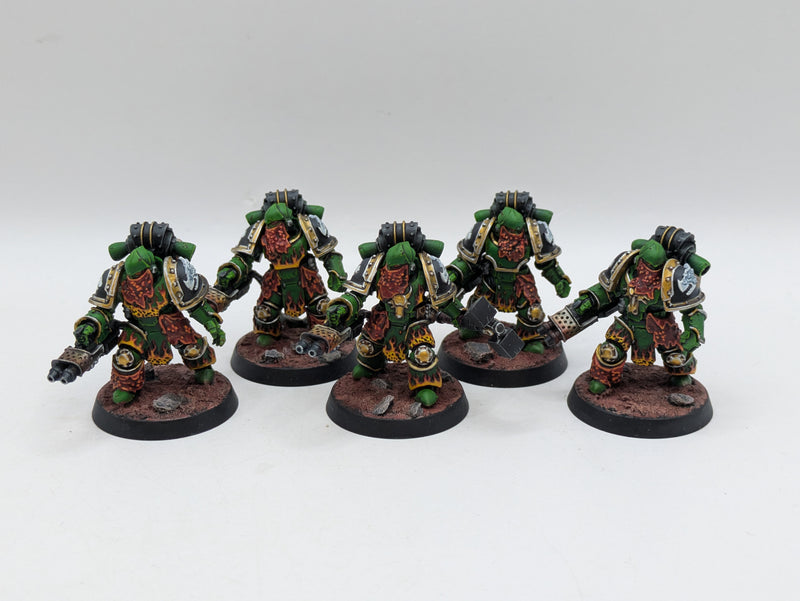 Warhammer Horus Heresy: Space Marine Salamanders Legion Pyroclasts - Pro Painted (BC013)