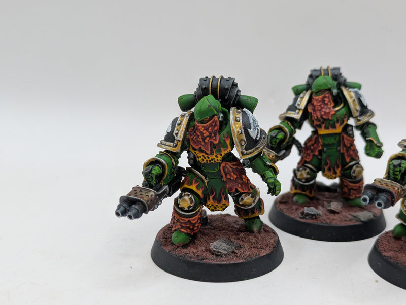 Warhammer Horus Heresy: Space Marine Salamanders Legion Pyroclasts - Pro Painted (BC013)
