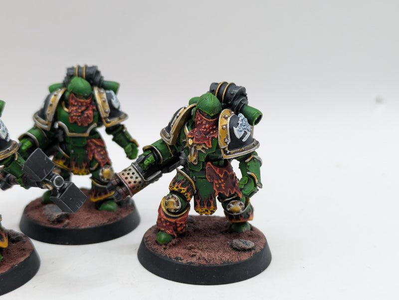 Warhammer Horus Heresy: Space Marine Salamanders Legion Pyroclasts - Pro Painted (BC013)