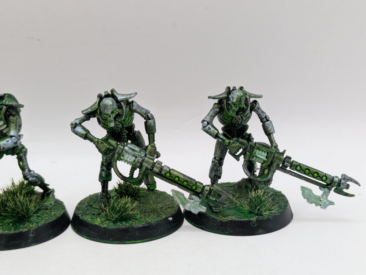 模型製作用品 Necron Warriors_old Necron warrior with 3D printed FX : r/Warhammer40k
