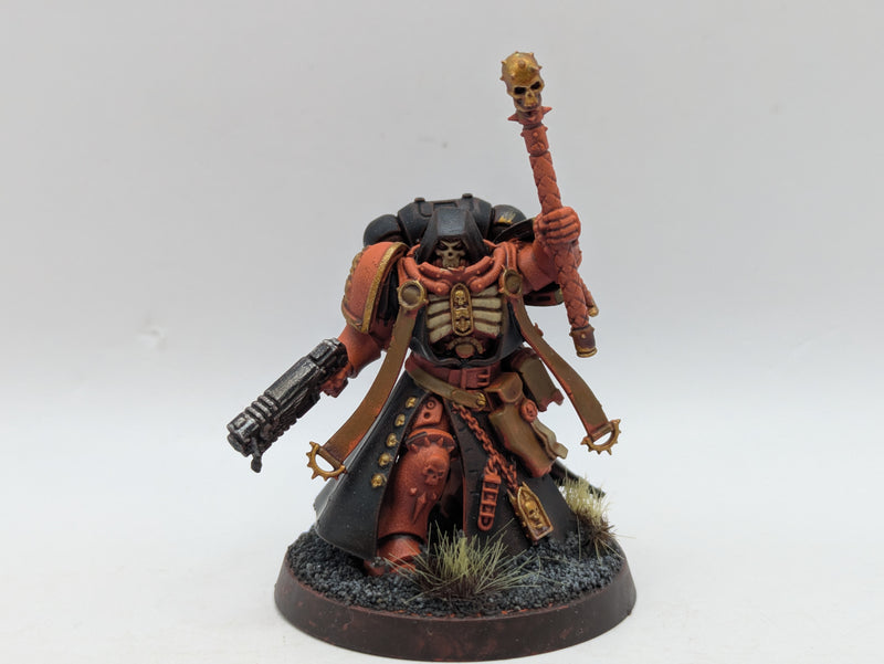 Warhammer 40k: Space Marine Chaplain - Painted (BH055)