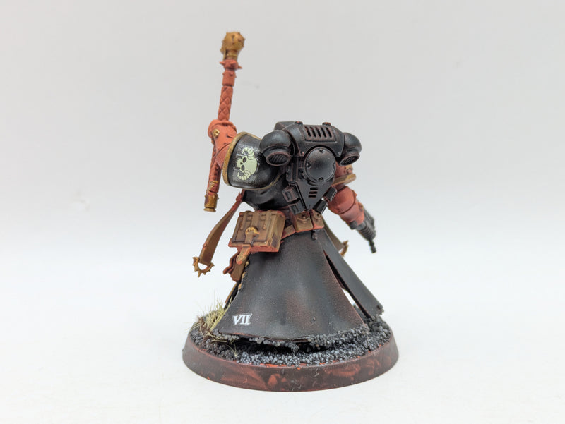 Warhammer 40k: Space Marine Chaplain - Painted (BH055)