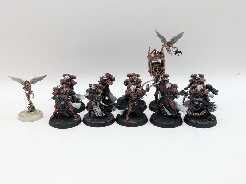 Warhammer 40k: Adepta Sororitas Battle Sisters Squad - Painted (BH008)