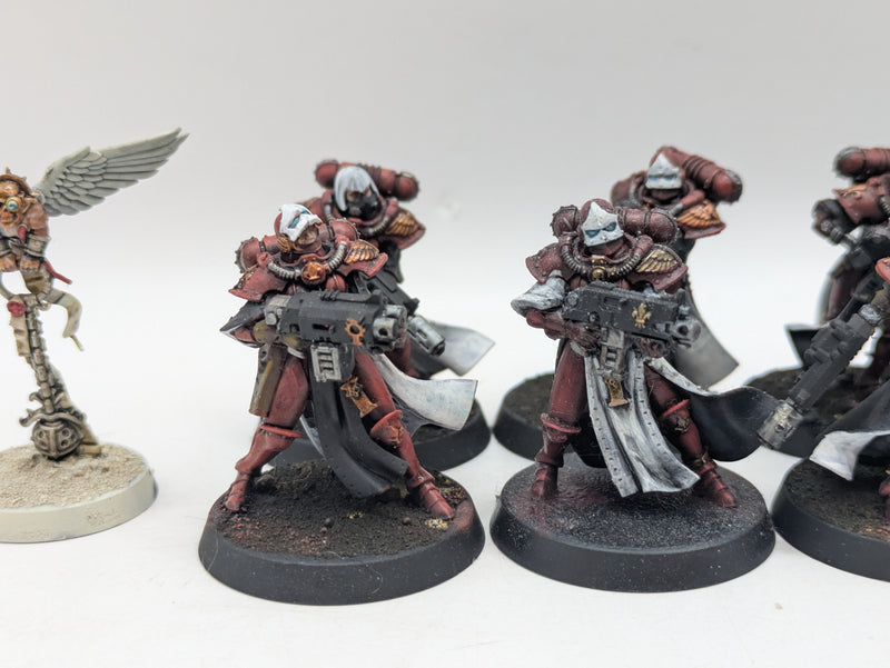 Warhammer 40k: Adepta Sororitas Battle Sisters Squad - Painted (BH008)