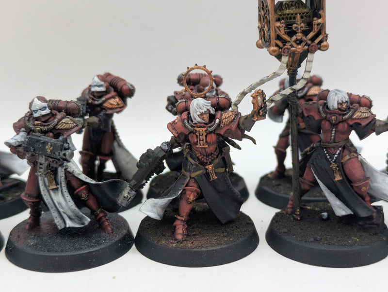 Warhammer 40k: Adepta Sororitas Battle Sisters Squad - Painted (BH008)