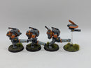 Warhammer 40k: T'au Empire Stealth Suits - Pro Painted (AZ206)