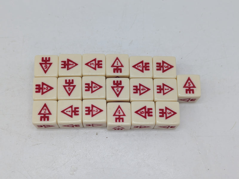 Warhammer 40k: Aeldari Eldar Howling Banshee Dice (AJ091)