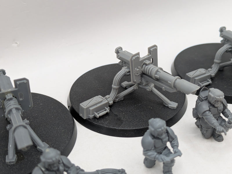 Warhammer 40k: Astra Militarum Cadian Heavy Weapons Teams (AF078)