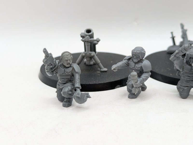 Warhammer 40k: Astra Militarum Cadian Heavy Weapons Teams (BC150)