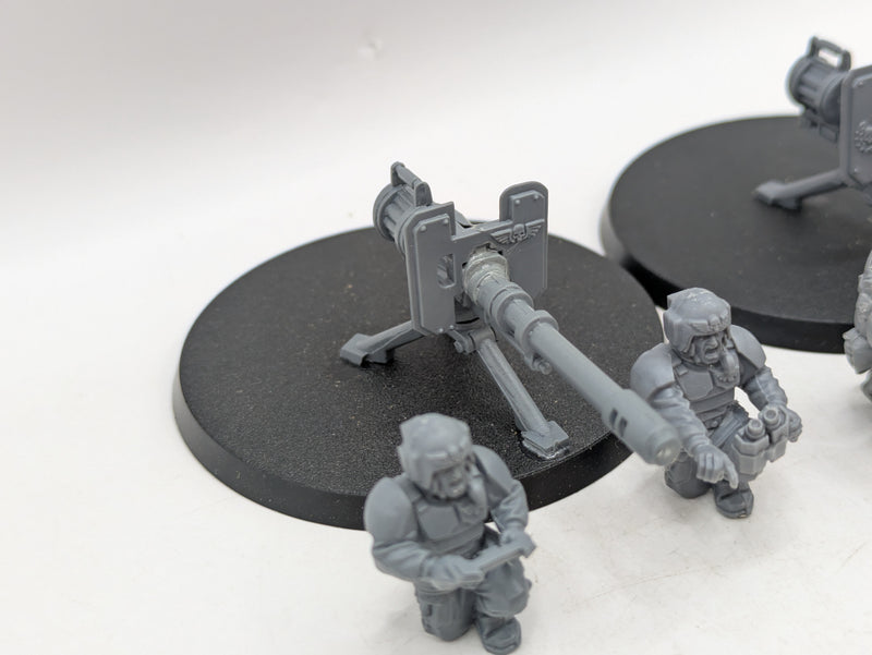 Warhammer 40k: Astra Militarum Cadian Heavy Weapons Teams (AE130)