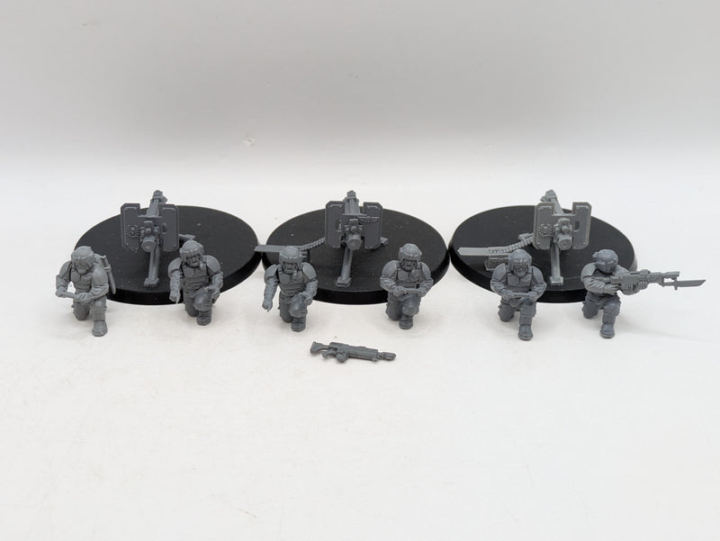 Warhammer 40k: Astra Militarum Cadian Heavy Weapons Teams (AJ133)