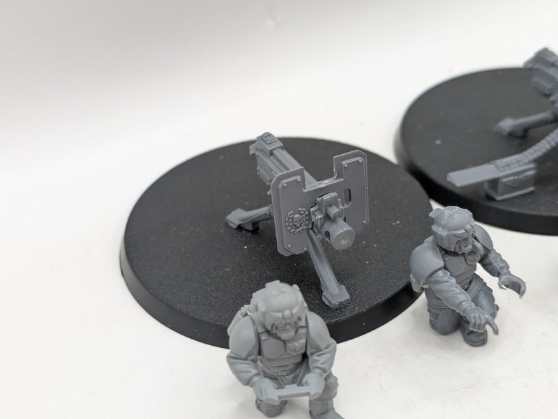 Warhammer 40k: Astra Militarum Cadian Heavy Weapons Teams (AJ133)