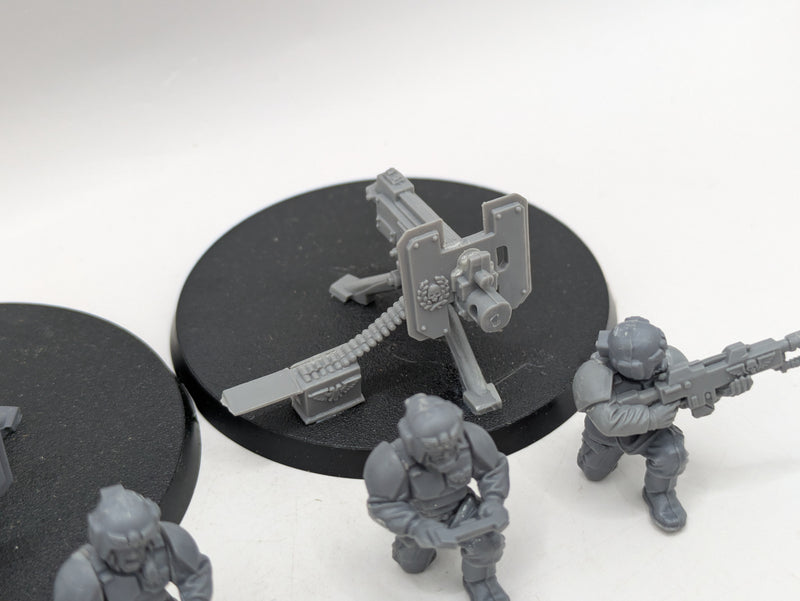 Warhammer 40k: Astra Militarum Cadian Heavy Weapons Teams (AJ133)