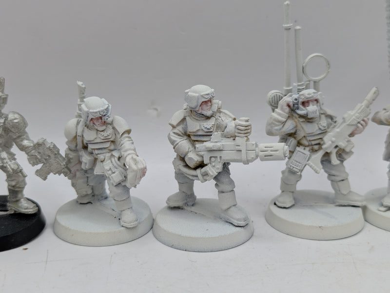 Warhammer 40k: Astra Militarum Metal Cadian Command Squad (AF013)