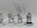 Warhammer 40k: Astra Militarum Metal Cadian Command Squad (AF013)