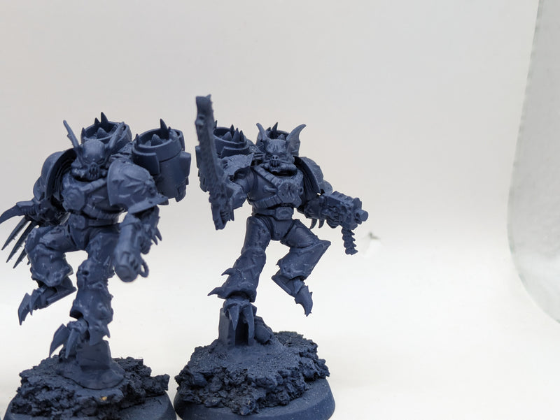 Warhammer 40k: Chaos Space Marines Night Lords Raptors and Lord (AT226)