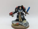 Warhammer 40k: Space Marines Black Templars Terminator Captain - Well Painted (AO036)